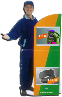 Show room display stands